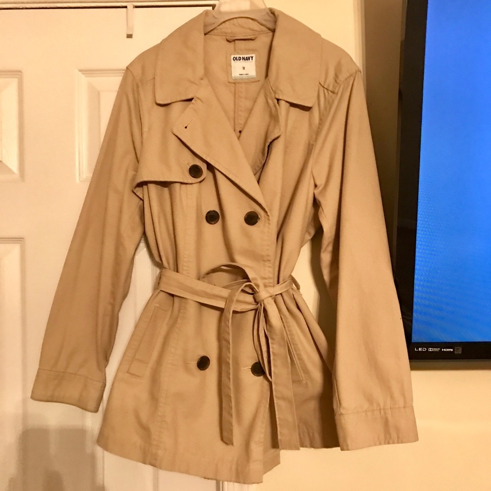Tan Pea Coat