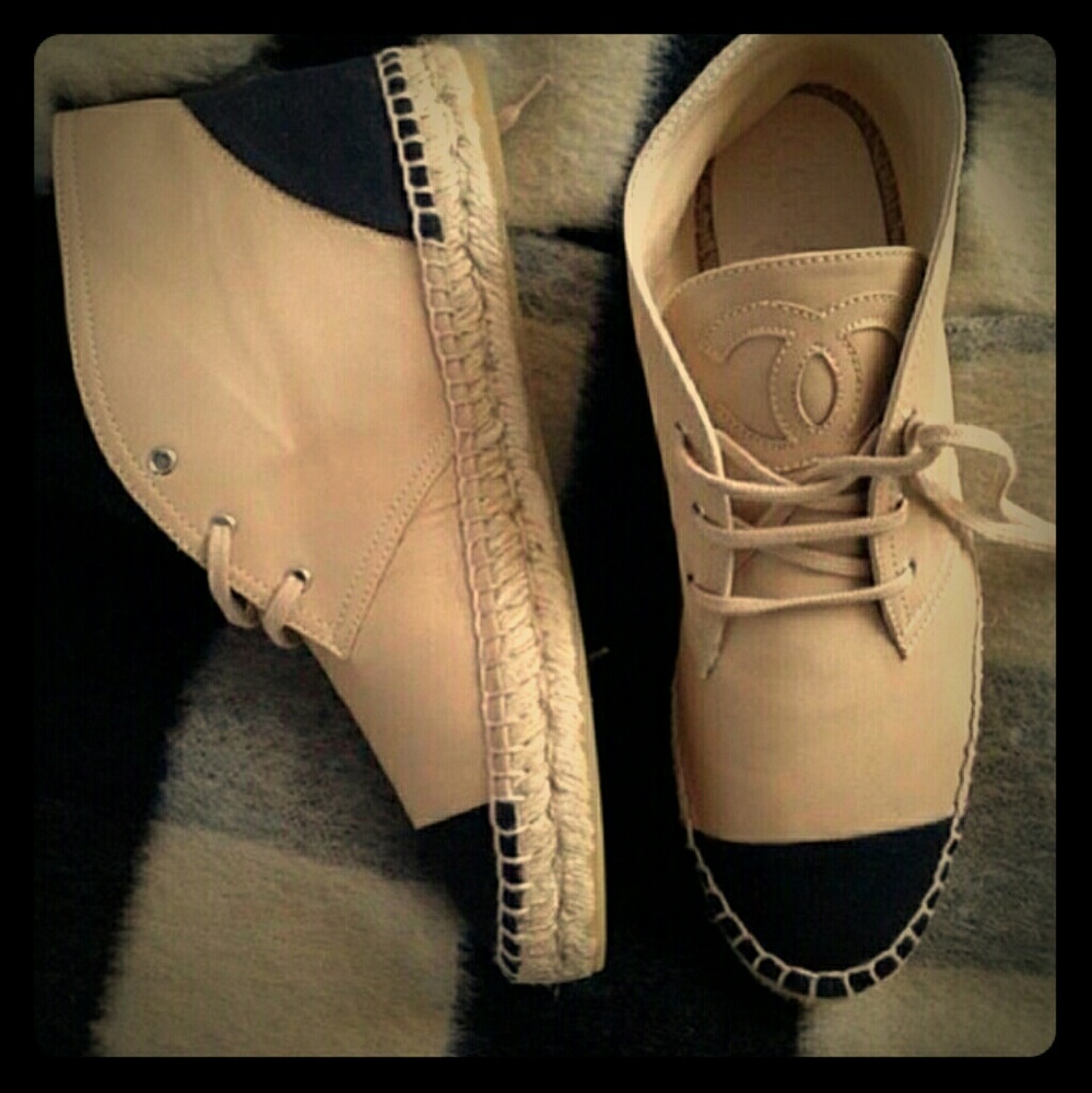 Chanel high top Espadrilles