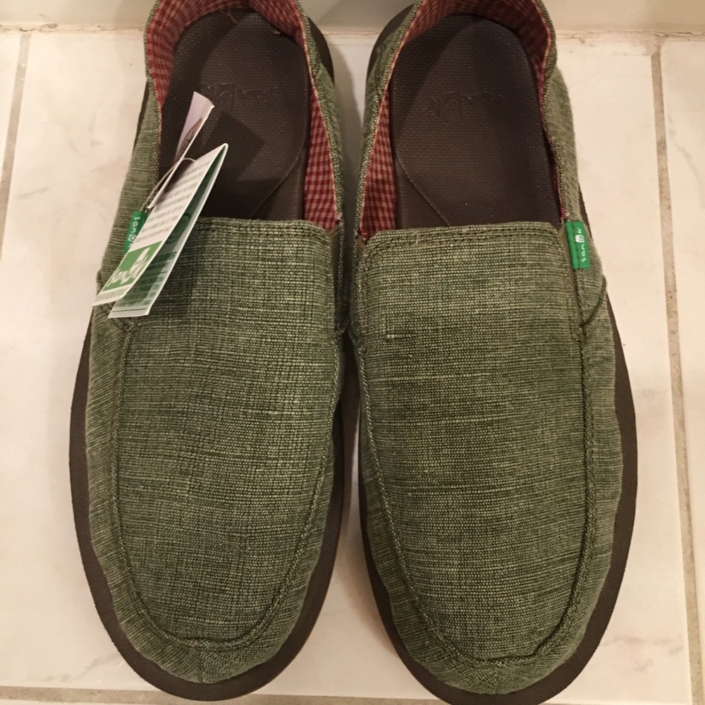 Men's Sanuks Olive Green