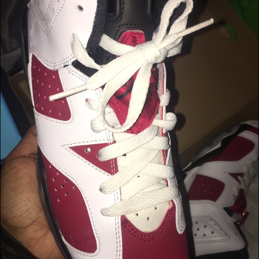 Air Jordan Carmine 6's