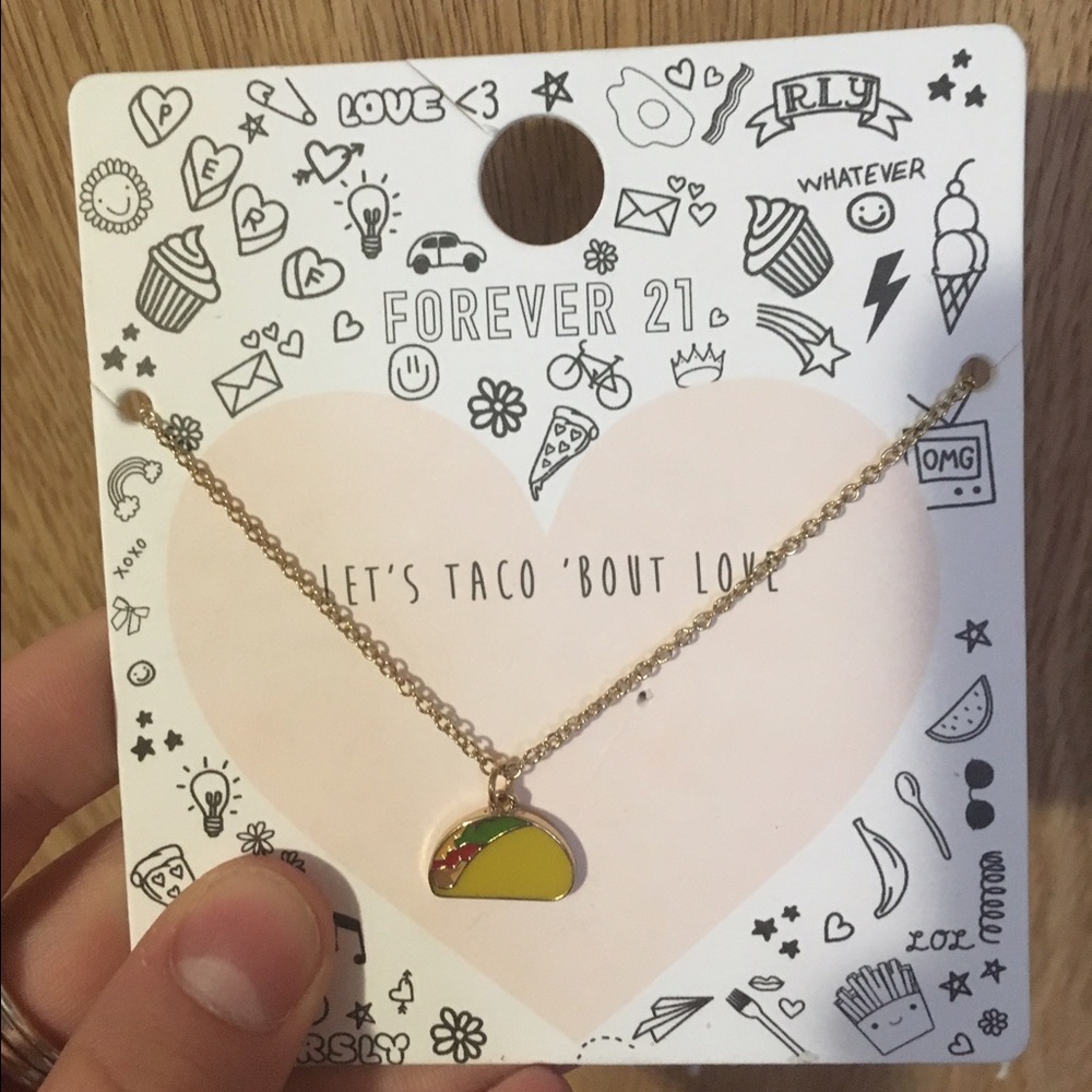 Taco necklace
