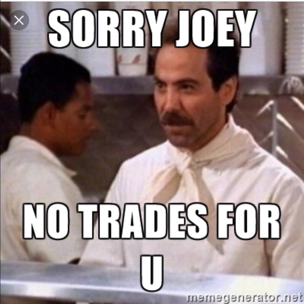 No trades