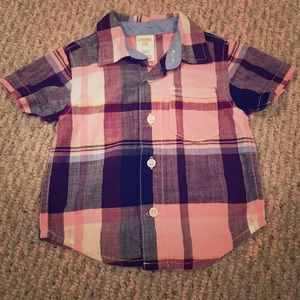 Plaid tee