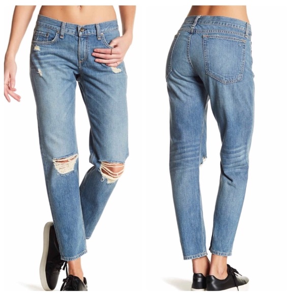 Rag & Bone/JEAN Distressed Boyfriend - Picture 3 of 3