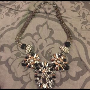 New STATEMENT Jewelry black/gold/Silver necklace