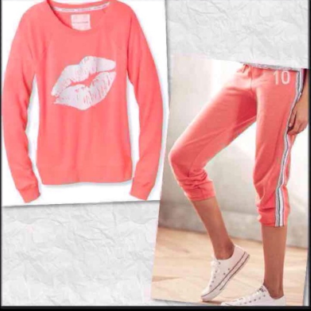 VICTORIA'S SECRET MATCHING OUTFIT!