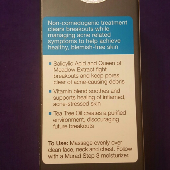 Sold Murad Acne Clearing solution 1.7 fl oz - Picture 3 of 4
