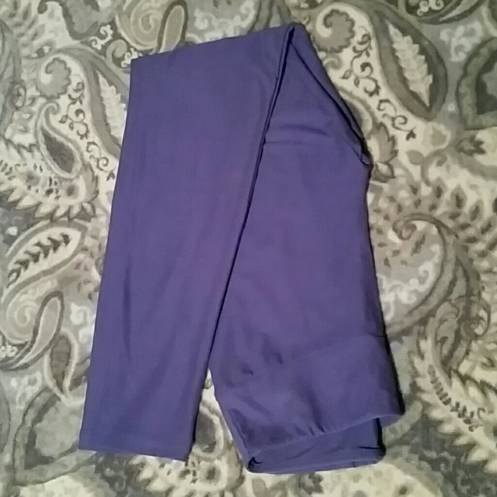 NWOT OS LuLaRoe Purple Leggings