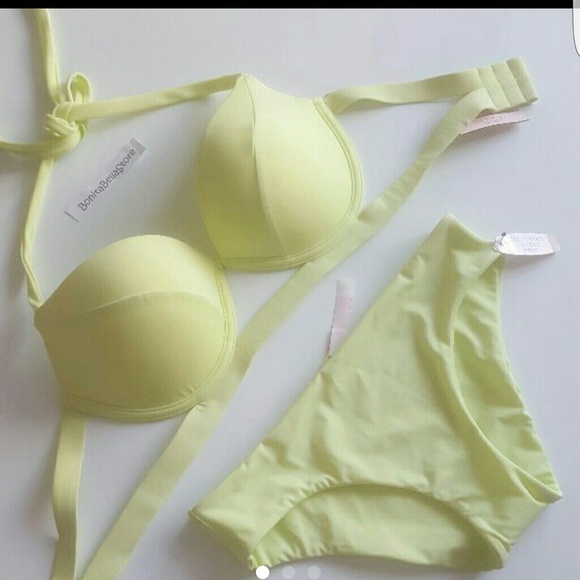 Victoria's Secrets 34D SMALL BIKINI BUNDLE NWT