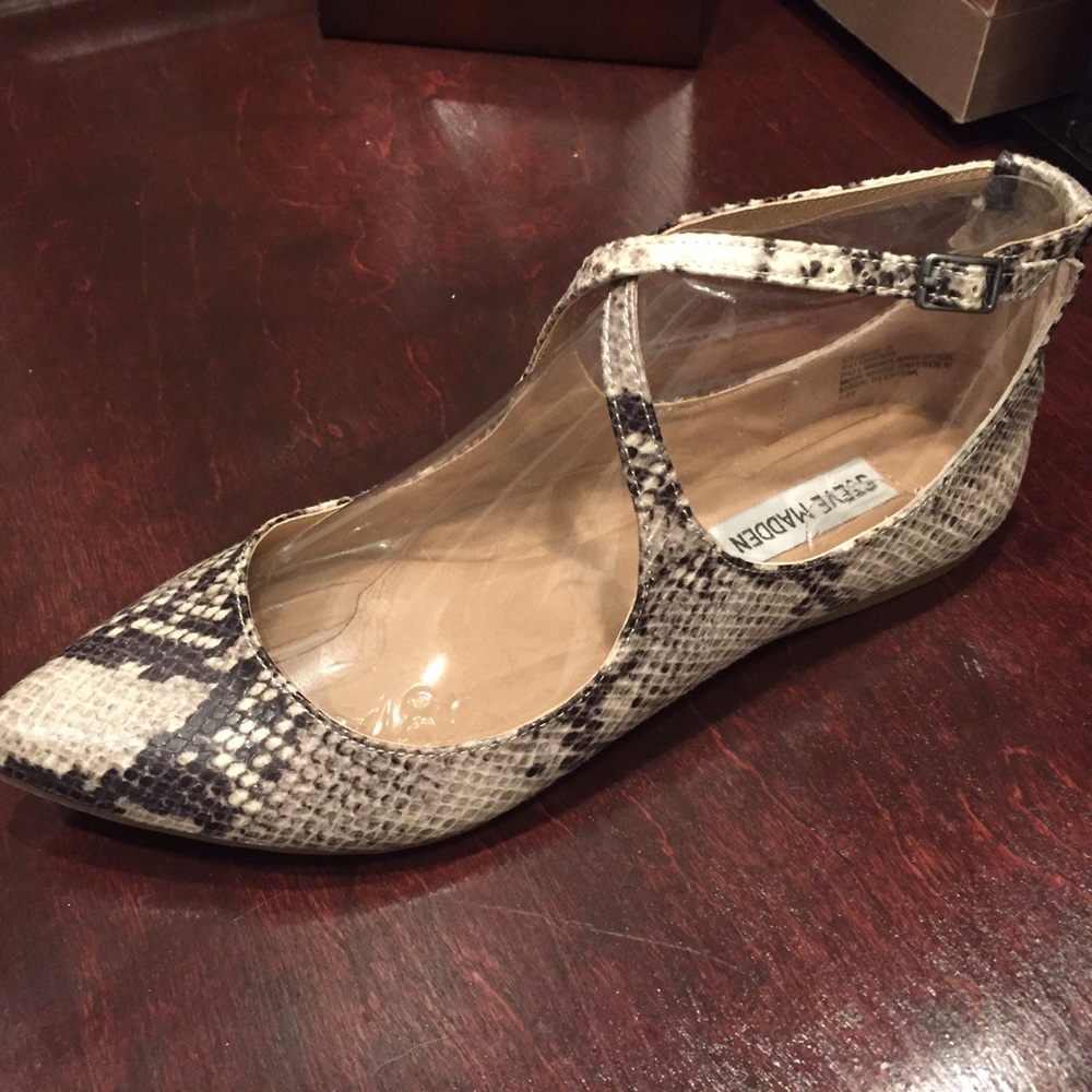 So stylish ankle strap flats.