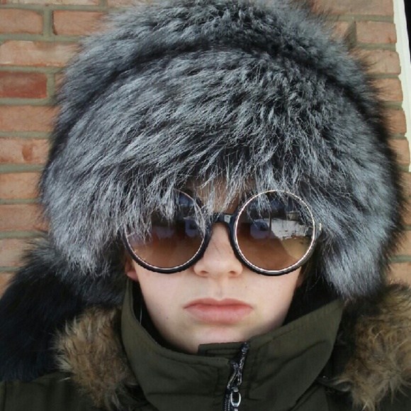 Silver Fox Fur Hat Saga Russian NWT - Picture 4 of 4