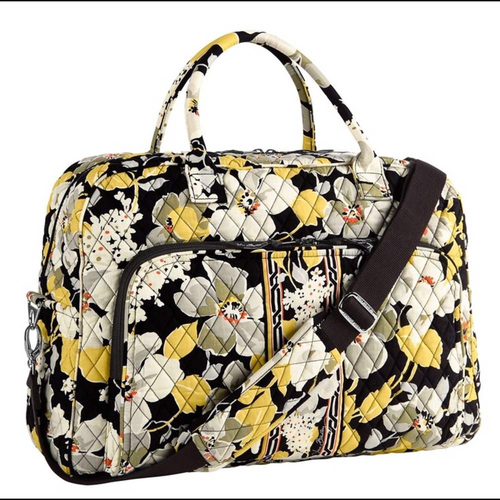Vera Bradley Weekender in Dogwood