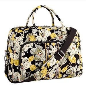 Vera Bradley Weekender in Dogwood