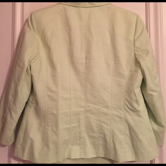 Pale Green Ann Taylor jacket and camisole - Picture 4 of 4