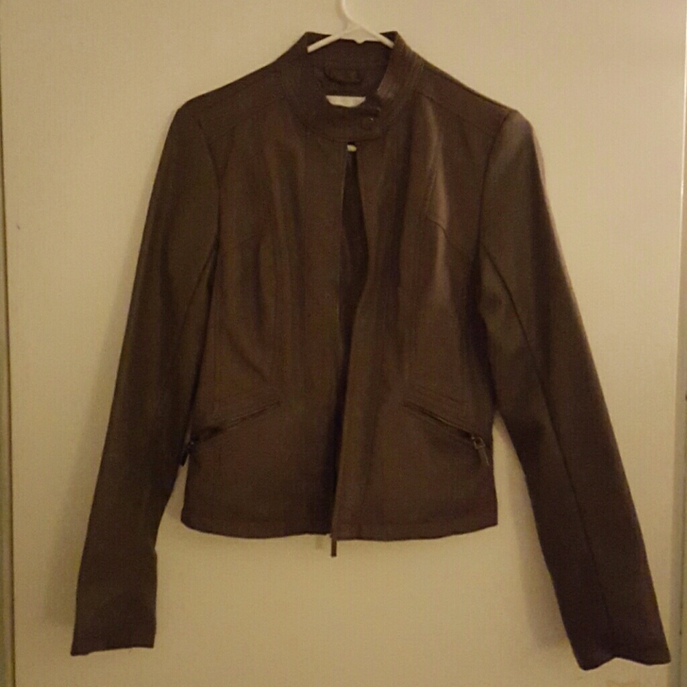 Grey "Leather" jacket