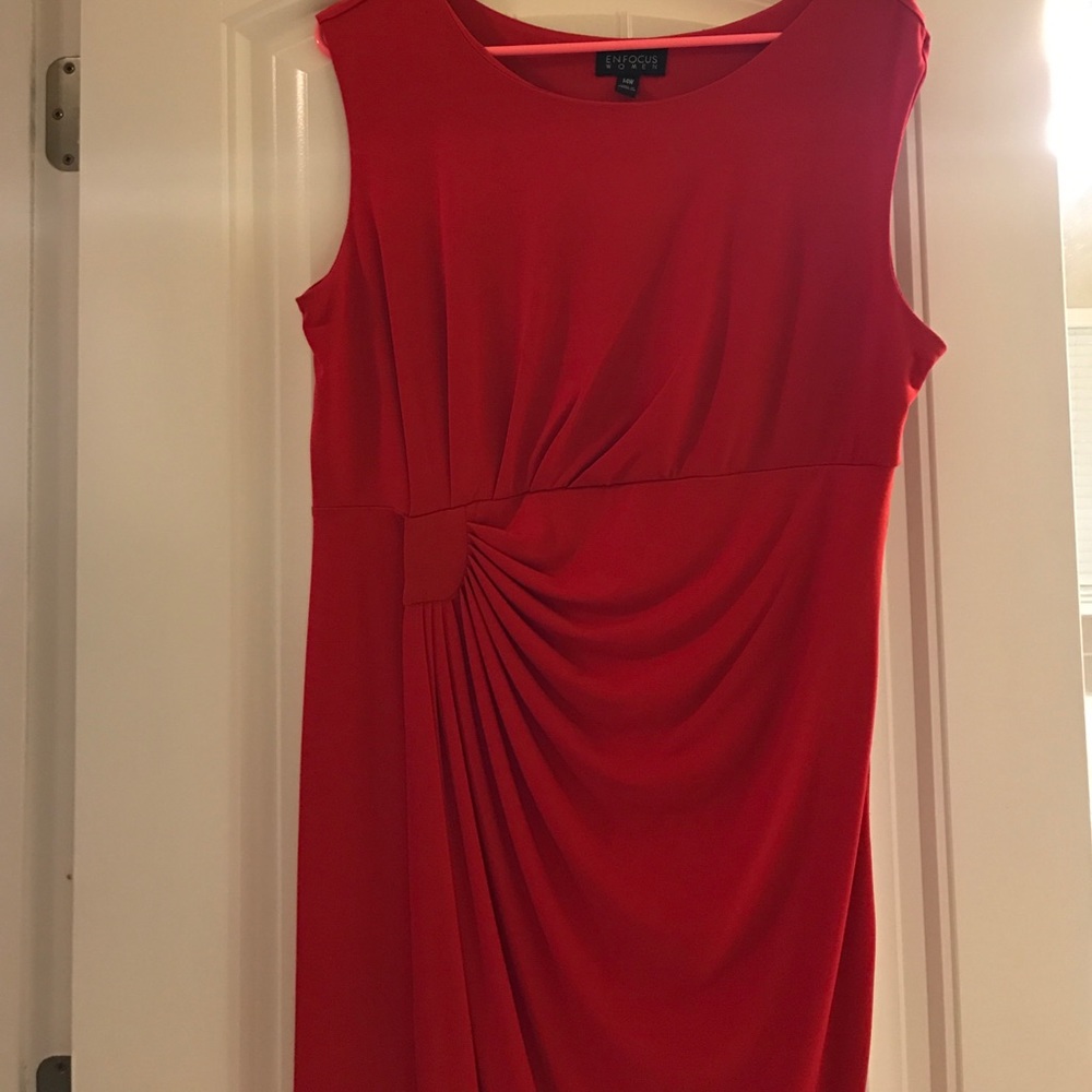 Sash Red dress
