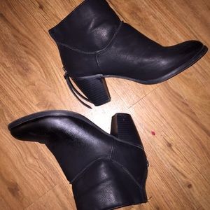 Faux Leather Booties