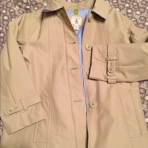 Lands' End Kids Trench Coat (Girls M 5-6) NWOT