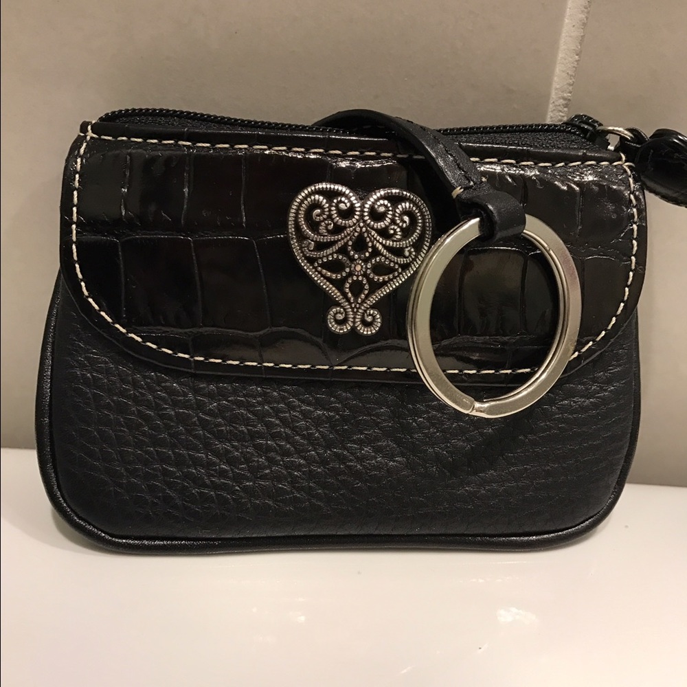 Brighton black coin purse
