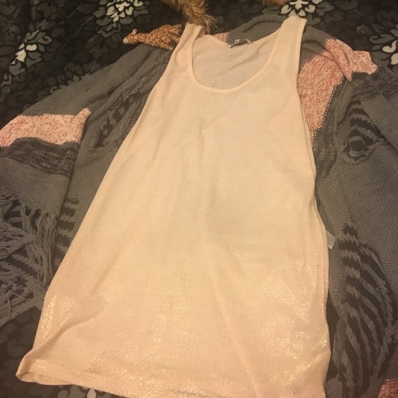 BKE Tops - Pink tank top