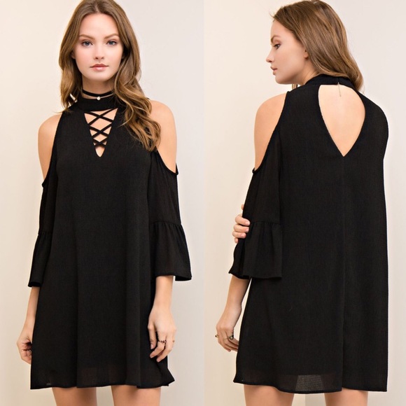 CAYMIELYNN open shoulder dress - SEAFOAM - Picture 4 of 4