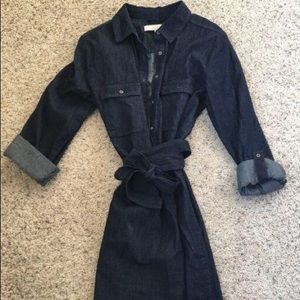 Ann Taylor Loft denim dress