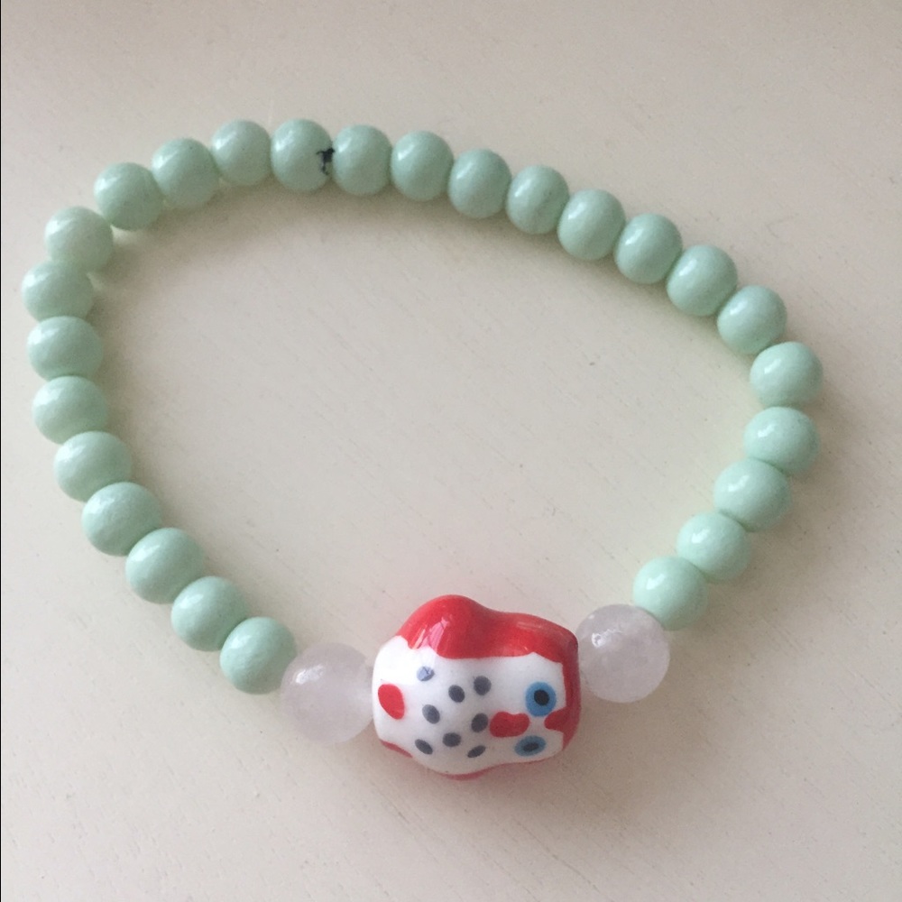 Handmade bead bracelet