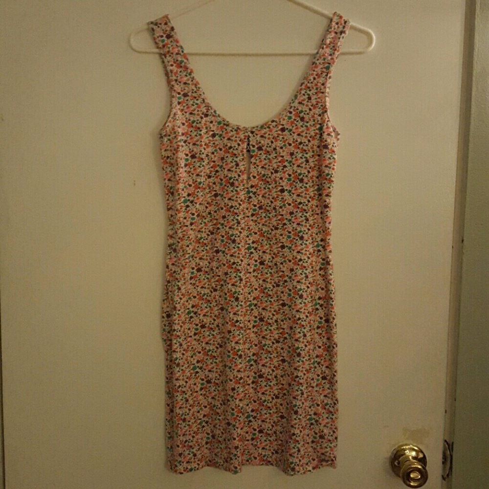 Body con floral dress