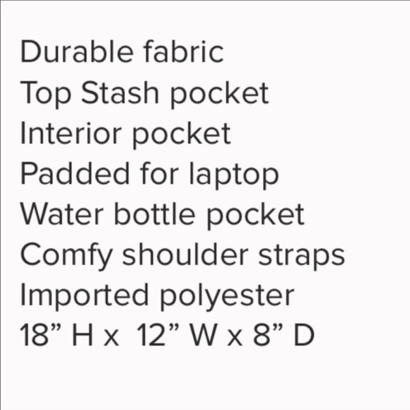 BNIP Victoria Secret Pink Campus Backpack - Picture 4 of 4