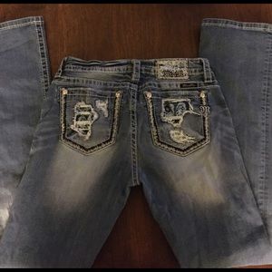 Miss Me Boot Cut 29x34 Great Condition