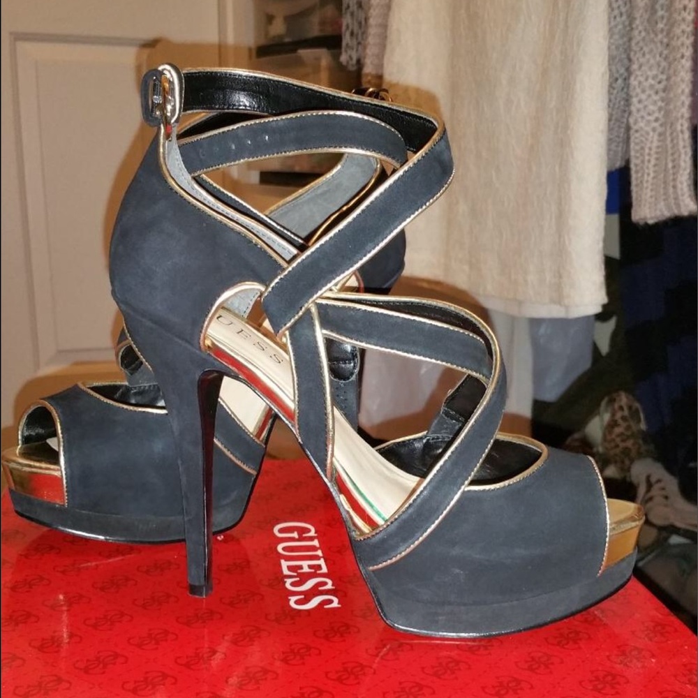 strappy Guess sandals