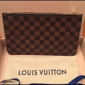 Authentic Louis Vuitton wristlet