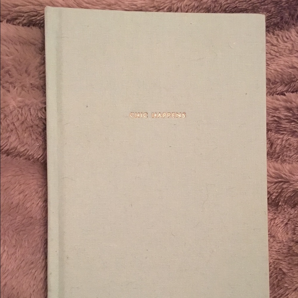 New Kate Spade "chic Happens" journal.