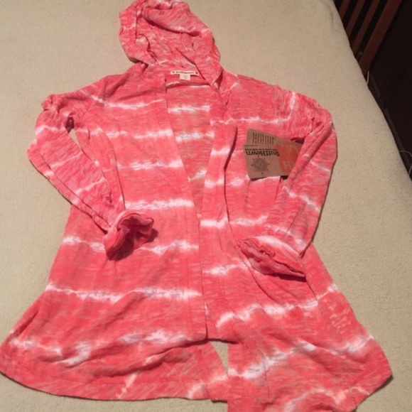 Light Cardigan with Hoodie - Picture 2 of 4