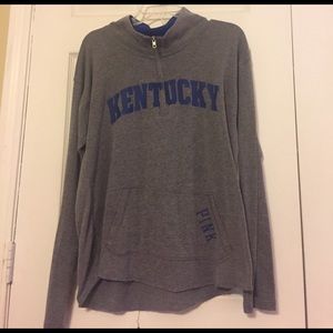 PINK Kentucky Wildcats Half-Zip