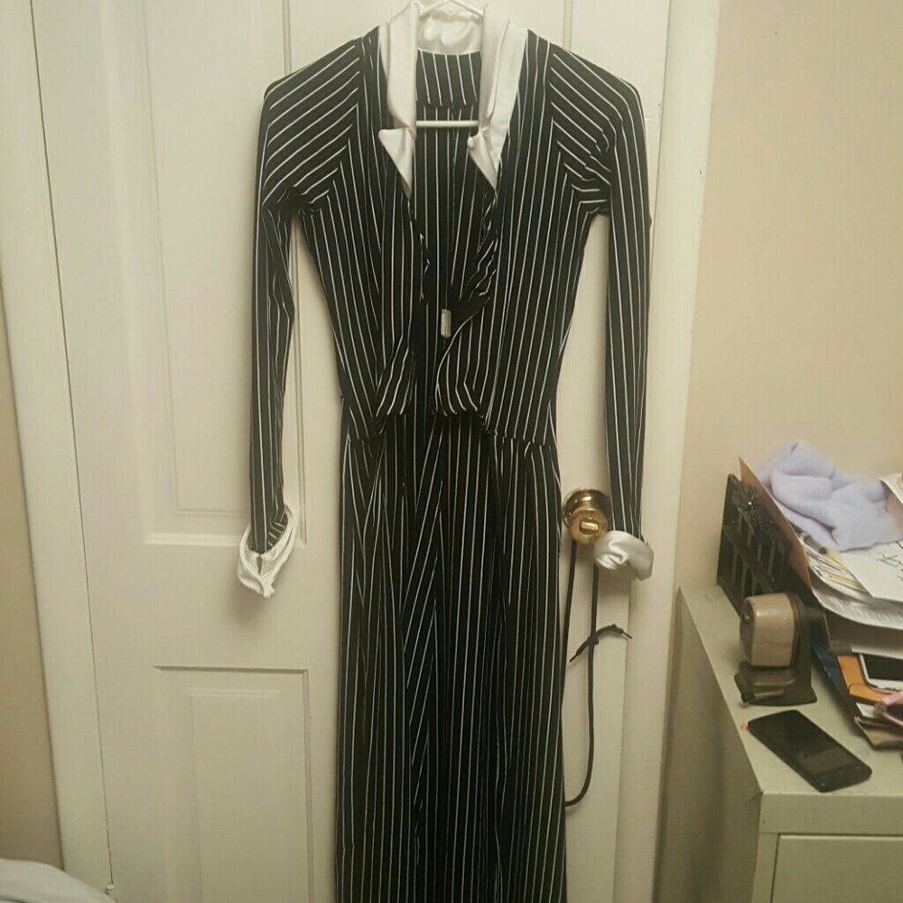 Pinstripe dress jacket