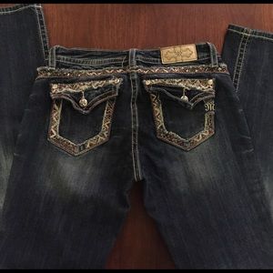 Miss Me Straight Leg Jeans Size 30