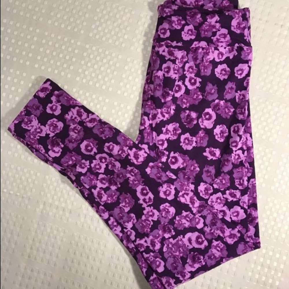 LuLaRoe Leggings - Floral - TWEEN - NWT