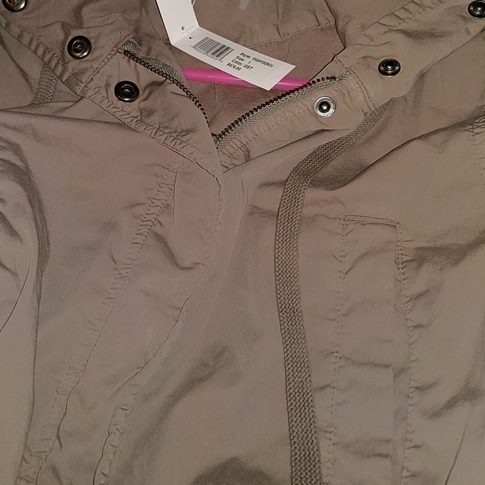 James Perse Khaki Utility Anorak Jacket - Picture 6 of 6