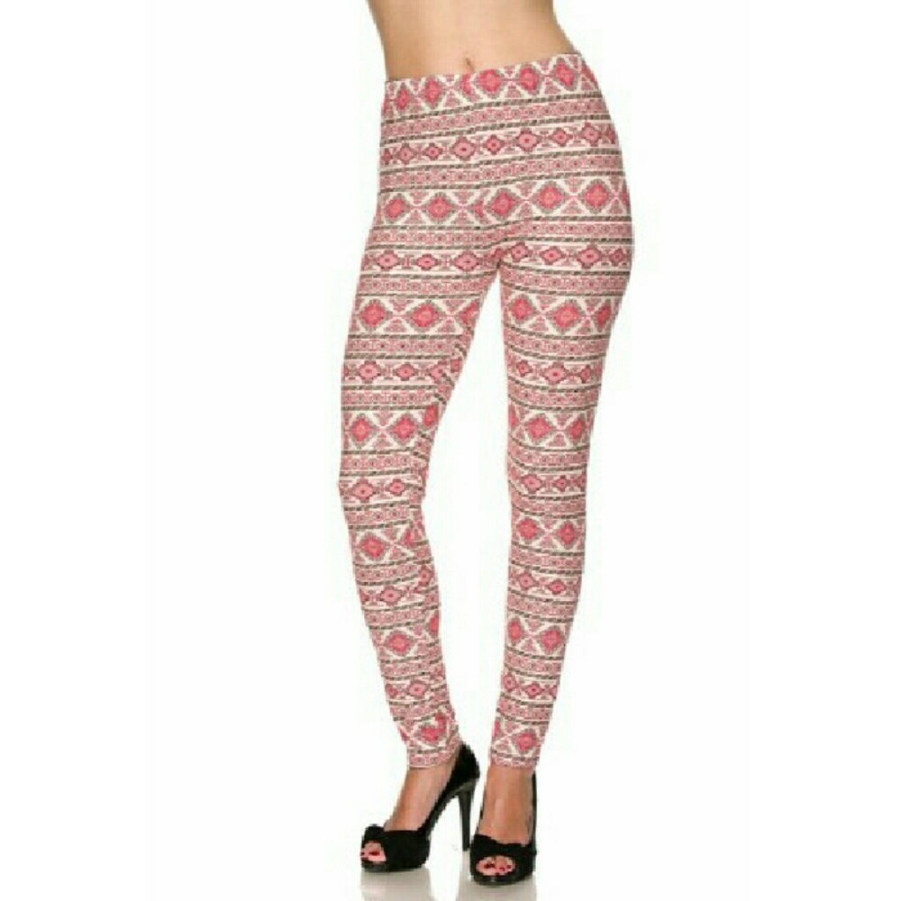 Plus Size Premium Printed Leggings