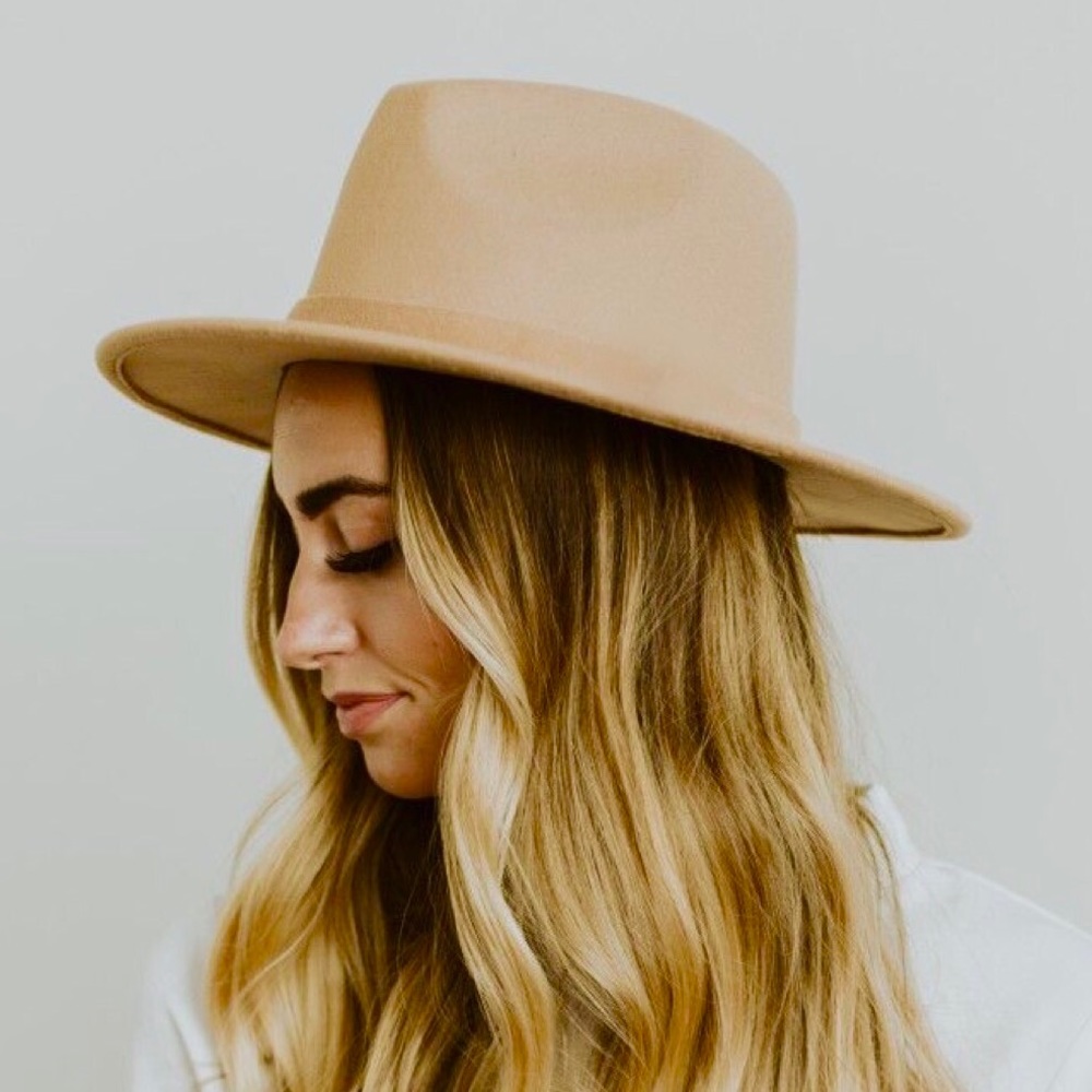 Atmosphere Tan Fedora Sun Hat (Primark in Spain)