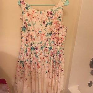 LC Lauren Conrad Floral Dress