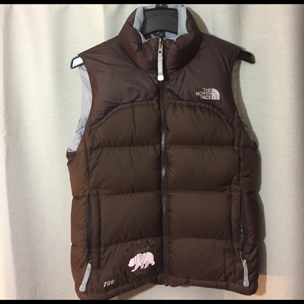 North Face first Ascents Vest Brown extra small