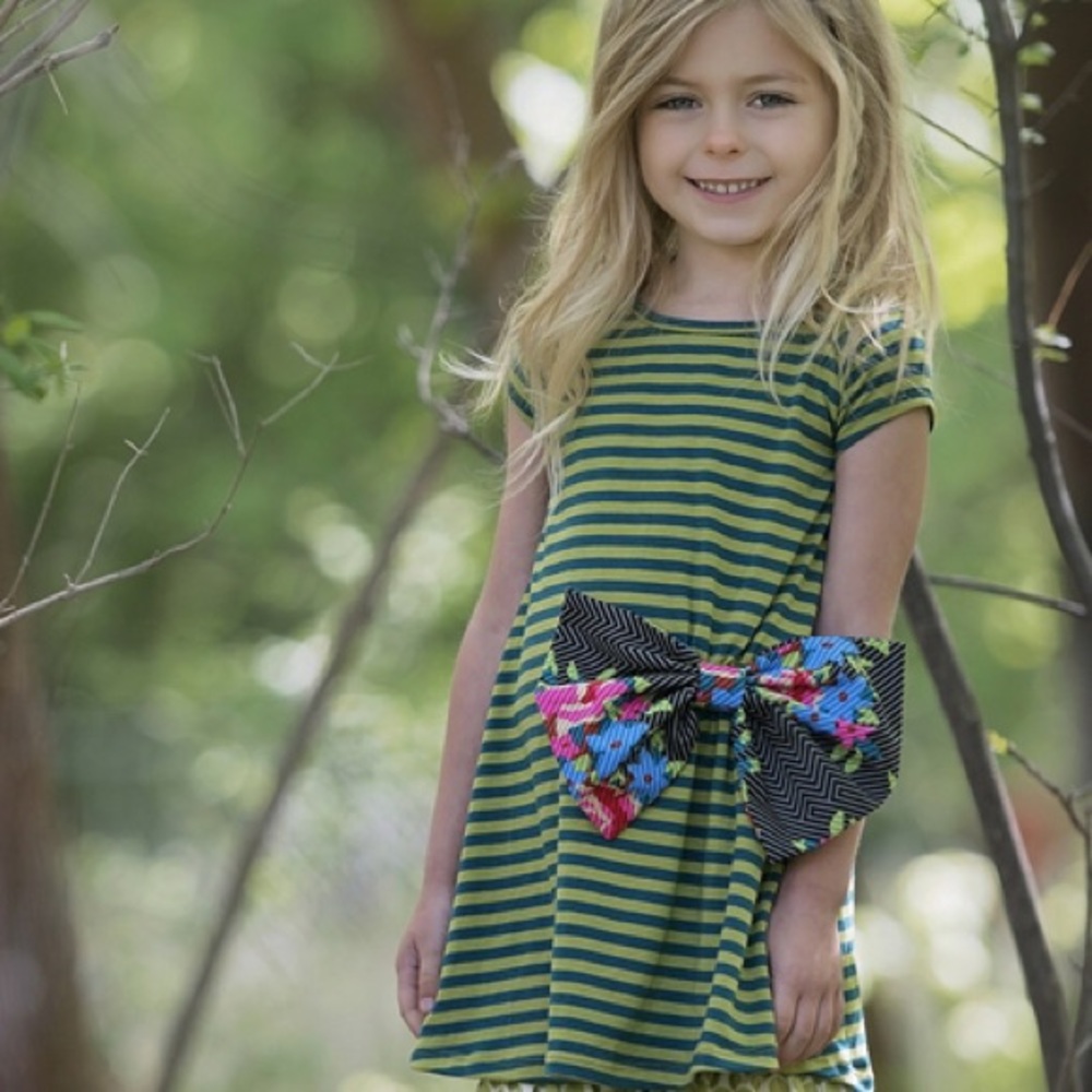 Persnickety-Forget Me Not Lucille Dress EUC