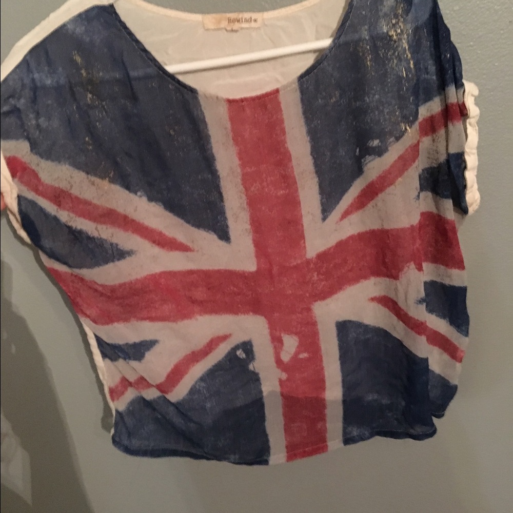 British flag shirt