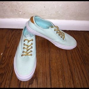 Light blue vans NEVER WORN