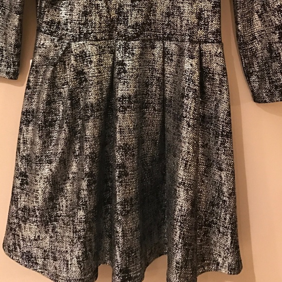 Black & Silver Dress | Anthropology Style - Picture 2 of 4