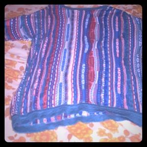 Vintage short sleeve Coogi sweater