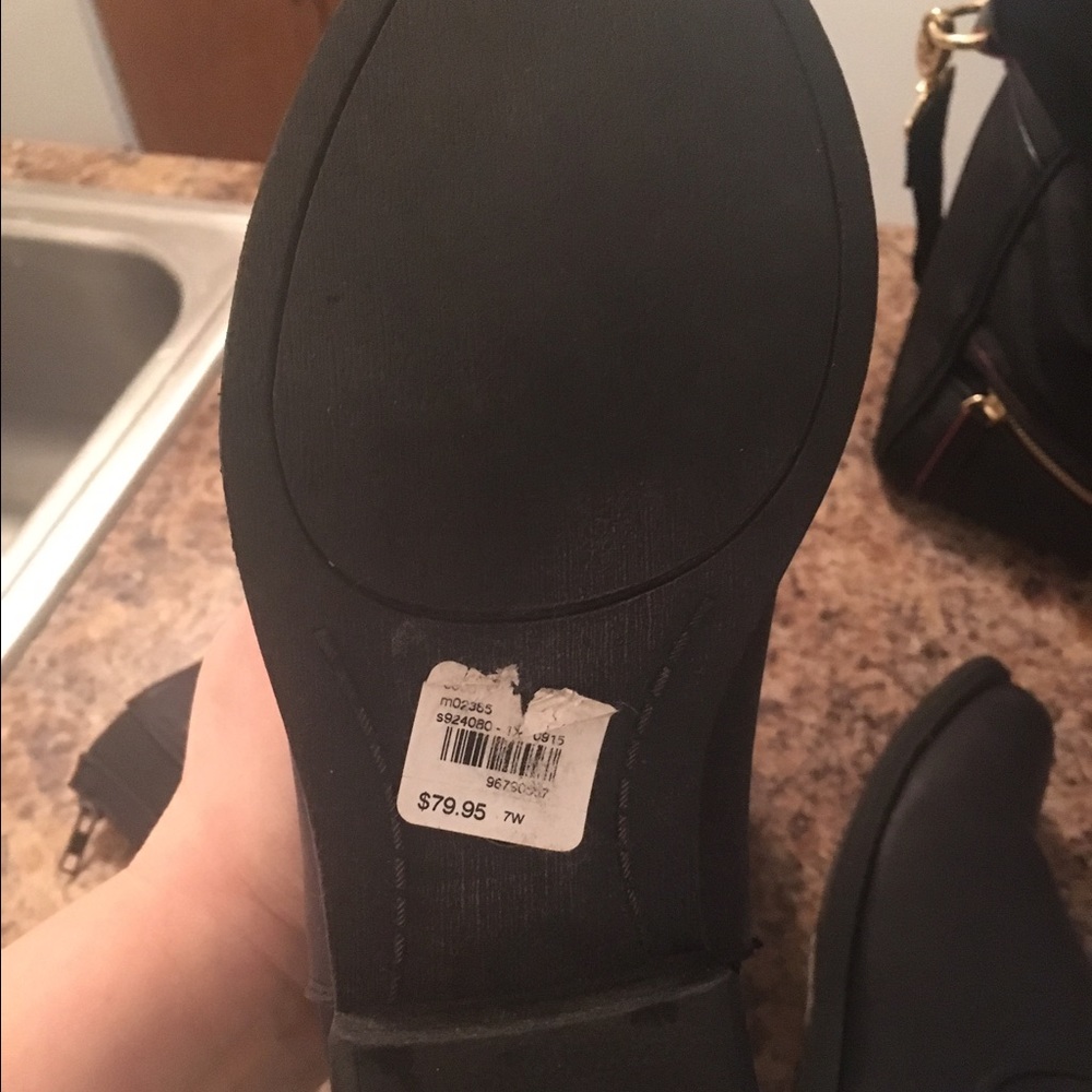 Wide calf, almost to the knee boots