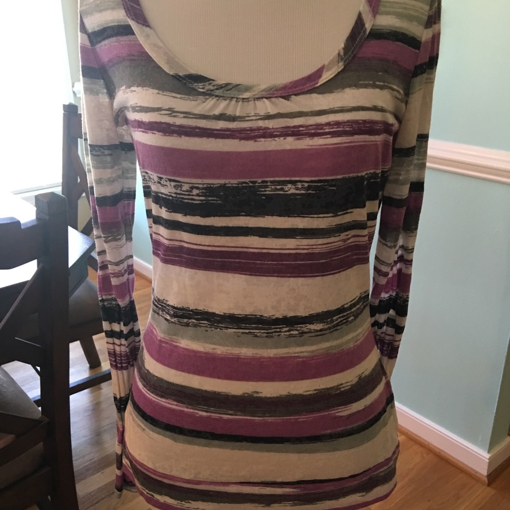 Casual Long Sleeve Top by Maurices